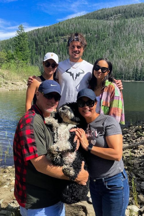 Auston Matthews Family Enjoy A Trip To Montana In 2022 Along With Their Family Pet Dog