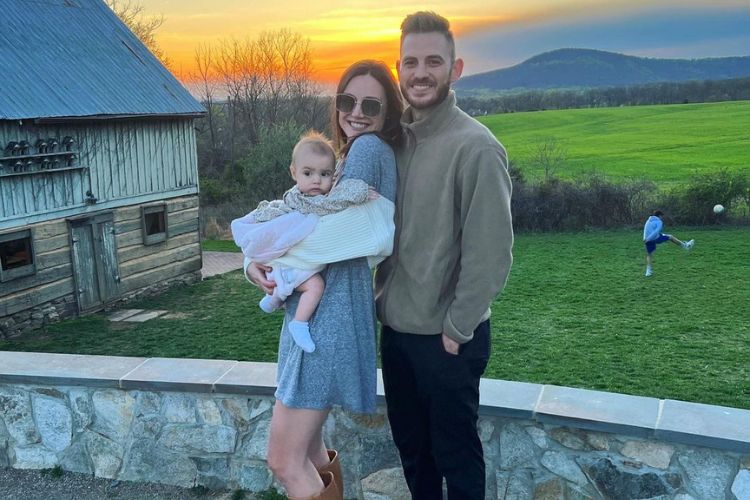Bailey Bresee Pictured With Her Husband Michael And Their Daughter