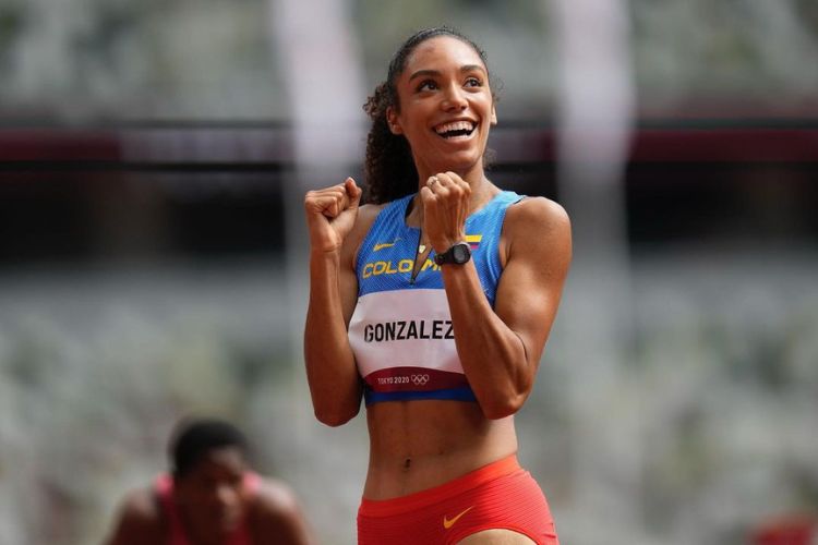 Melissa Gonzalez Pictured Representing Colombia In 2020 Summer Olympics