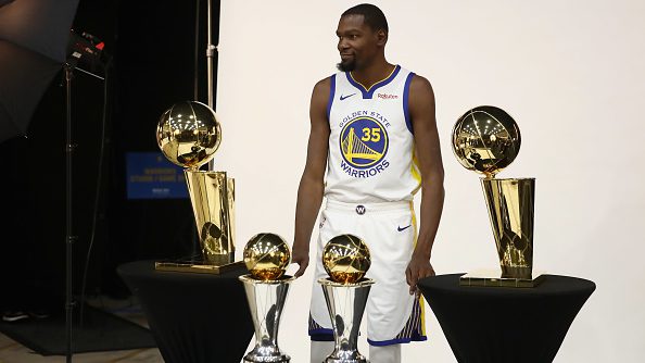 KD with his Awards