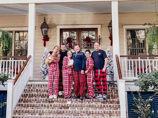 Dillon Family During Christmas