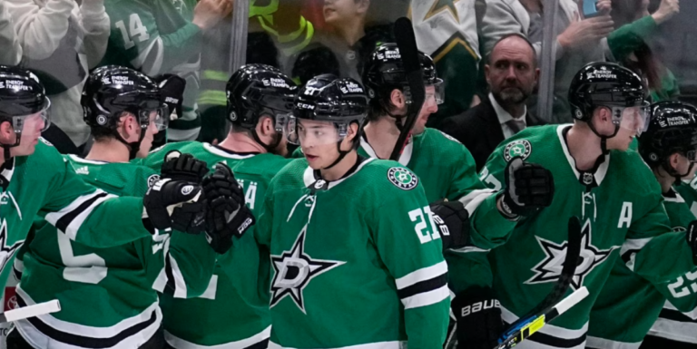 Jason Robertson During A Game