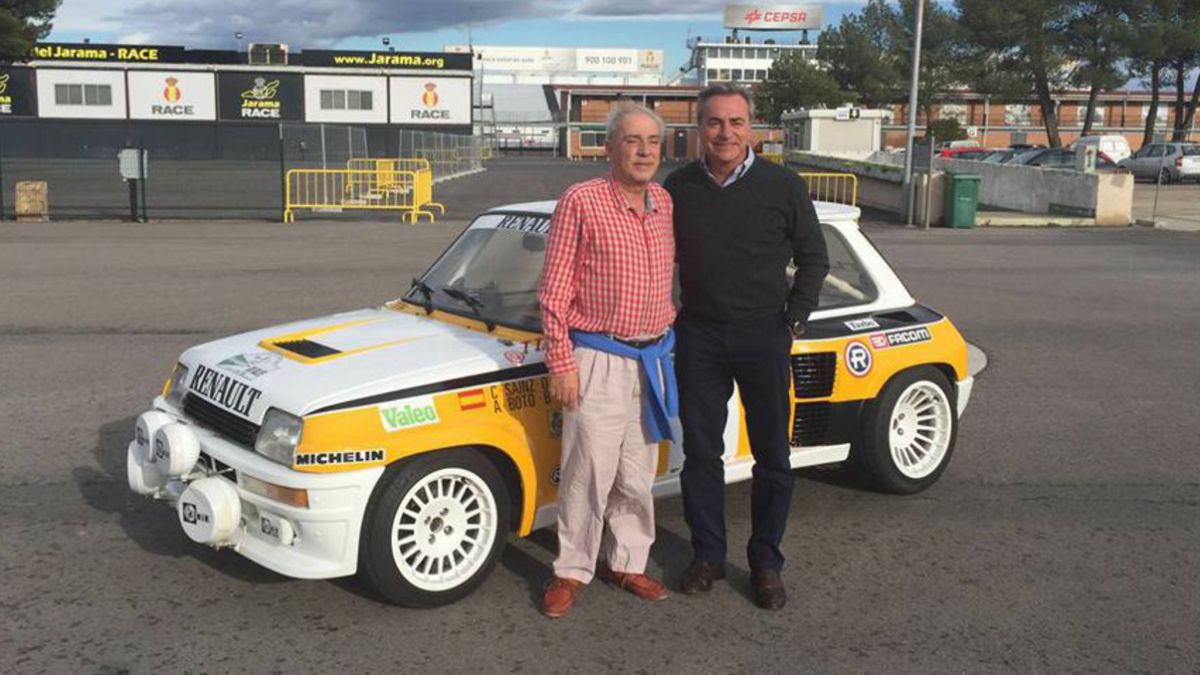 Carlos Sainz With His Brother