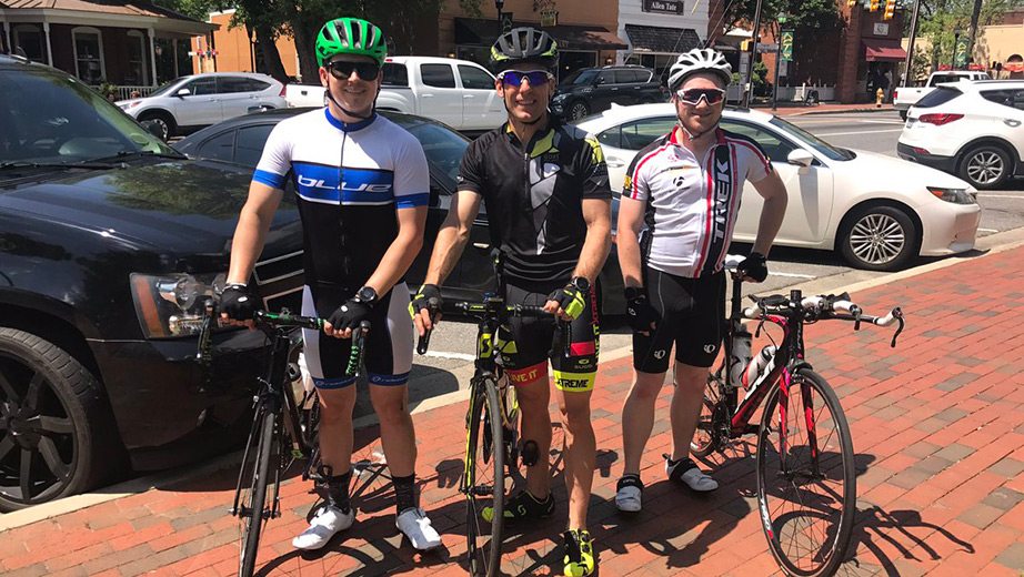 McMurray Cycling With Other Drivers 