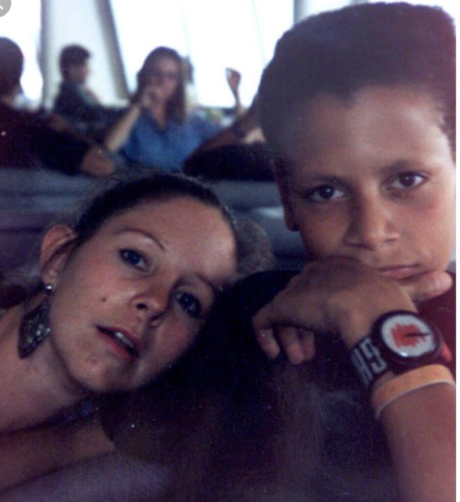 Rio Ferdinand And His Mom