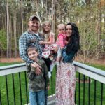 Bobby Dale Earnhardt With His Wife And Three Children