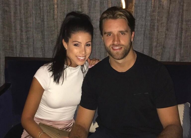 Aaron Ekblad And His Wife Dayna Mastronardi