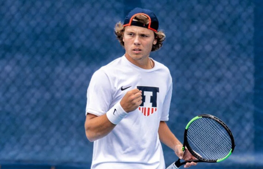 Aleksandar Kovacevic At NCAA Singles