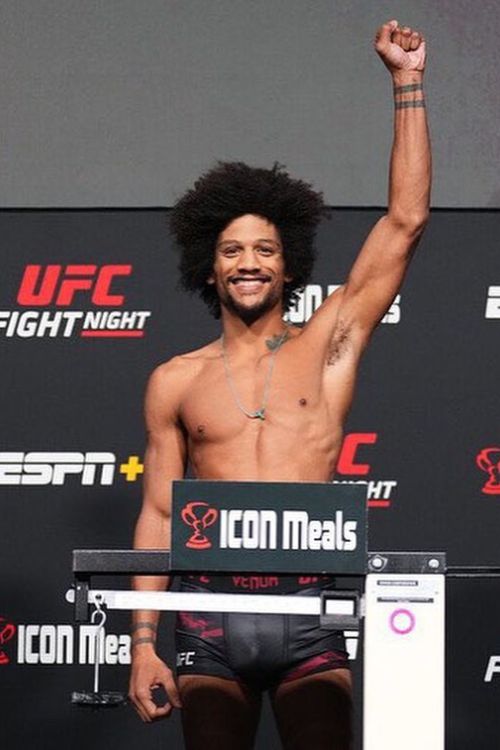 Alex Caceres In UFC Weigh-ins.