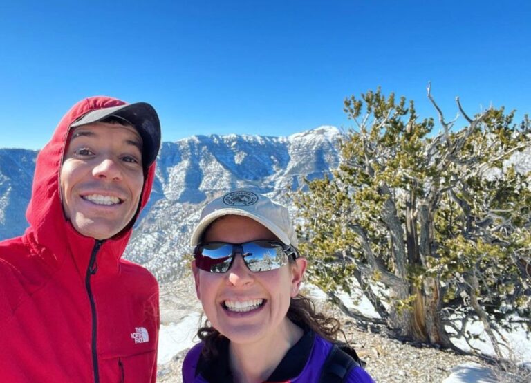 Alex Honnold With His Sister Stacia