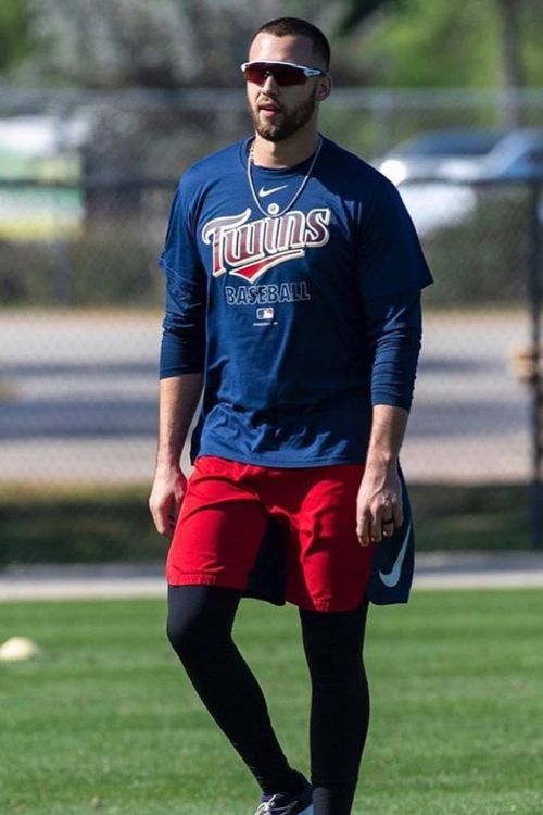 Alex Kirilloff During A Training Session With The Minnesota Twins