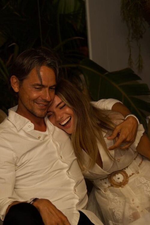 Angela Robusti and Filippo Inzaghi