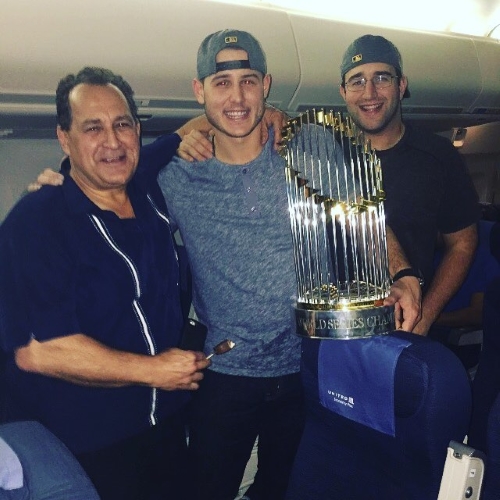 Anthony Rizzo Posting Pictures With His Father And Brother On Fathers Day