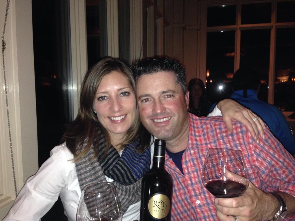 Ryan Palmer And Jennifer Palmer Celebrating Jennifer's Birthday