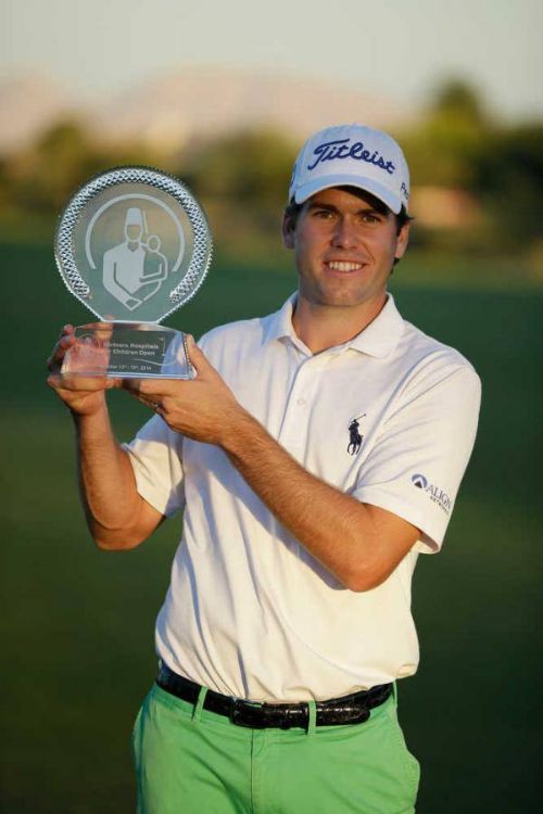 Ben Martin With Trophy