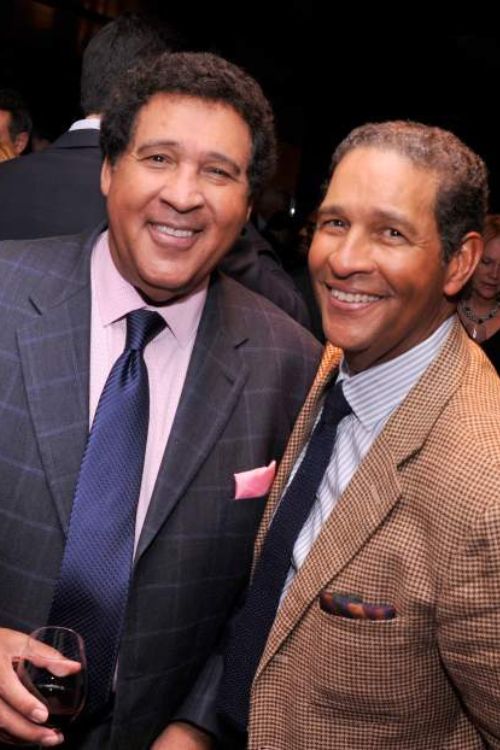 Bryant Gumbel With His Brother Greg Gumbel