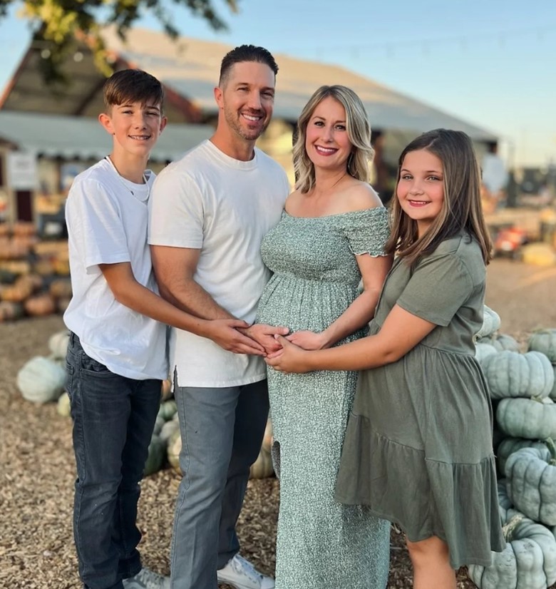 Bryson's Brother Garrett With His Family