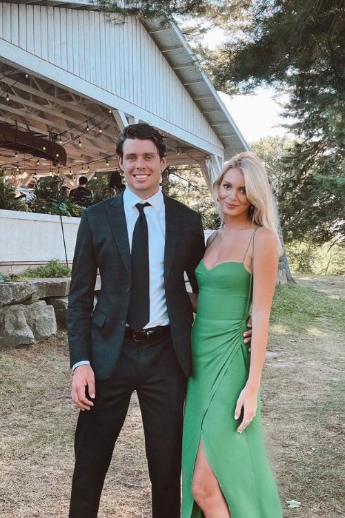 Carter Verhaeghe And His Girlfriend Casey Engleson