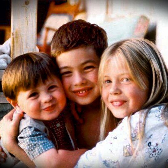 Childhood Pic Of Cody With His Sister & Brother