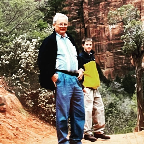 Chris Kirk With His Father Gary Kirk