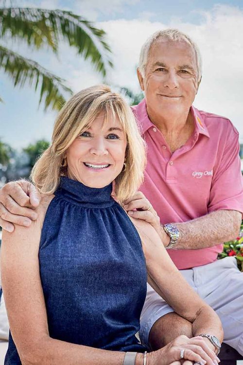 Curtis Strange And His Wife Sarah Strange