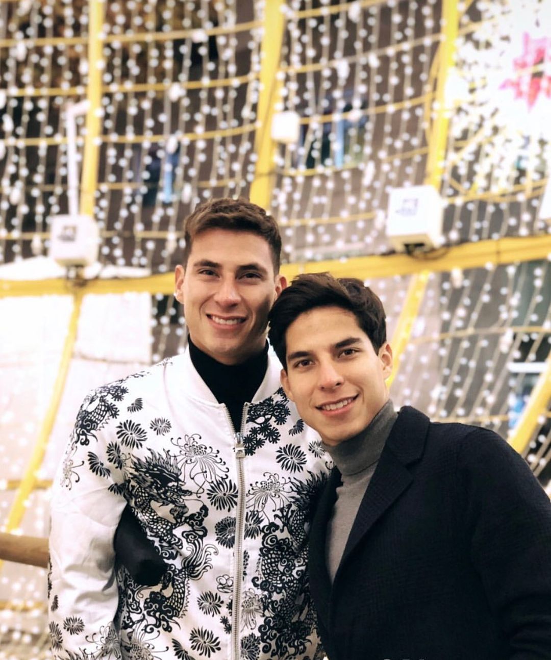 Diego Lainez With His Brother Mauro
