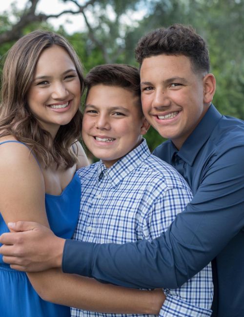 Dominic Raiola's Children- Taylor, Dylan and Dayton