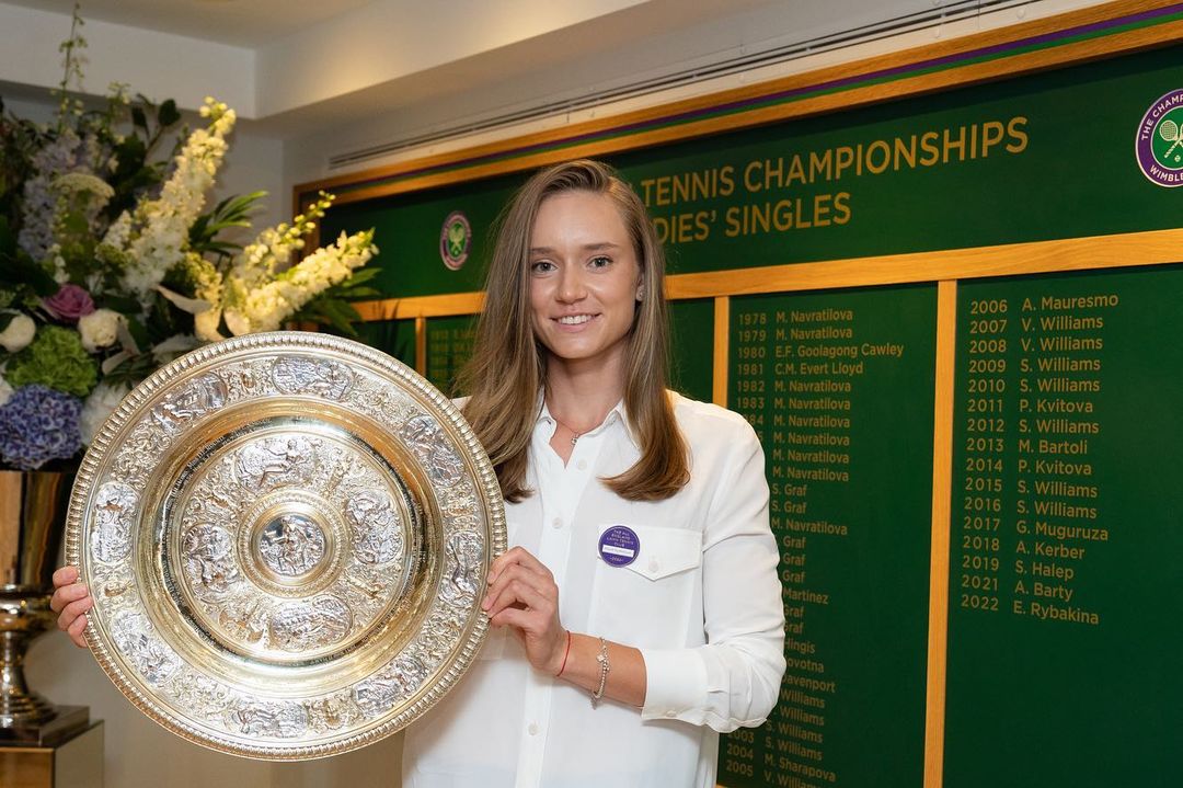 Elena Rybakina At Wimbledon 2022