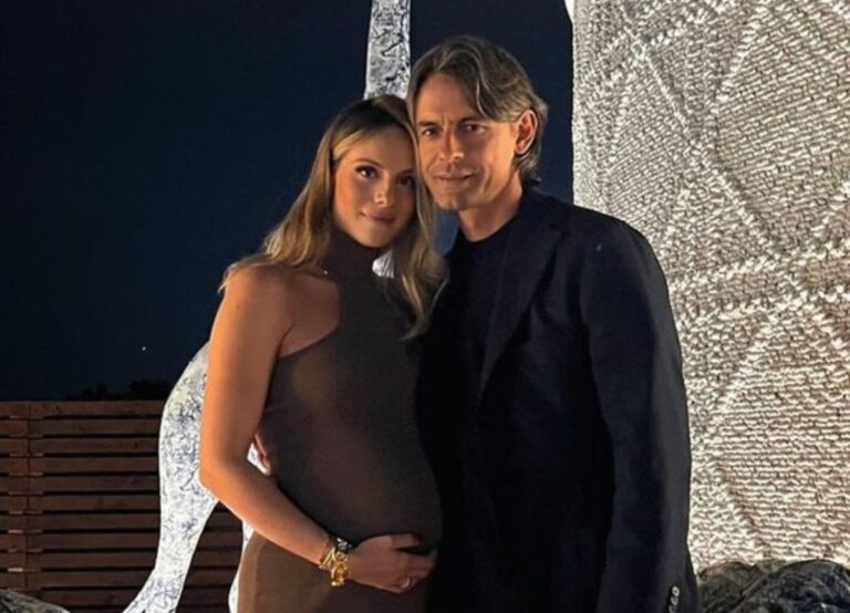 Filippo Inzaghi and Angela Robusti