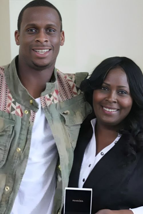 Geno Smith With His Mother