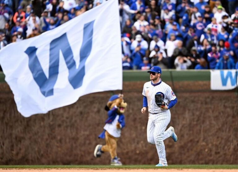 Ian Happ During Cubs Game