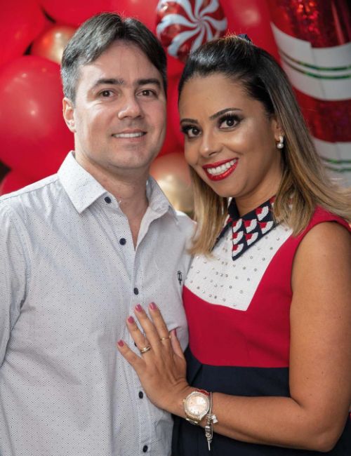 Isabelle With Her Husband Leandro Rafael