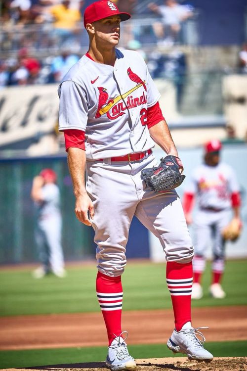 Jack Flaherty During Cardinals Game 