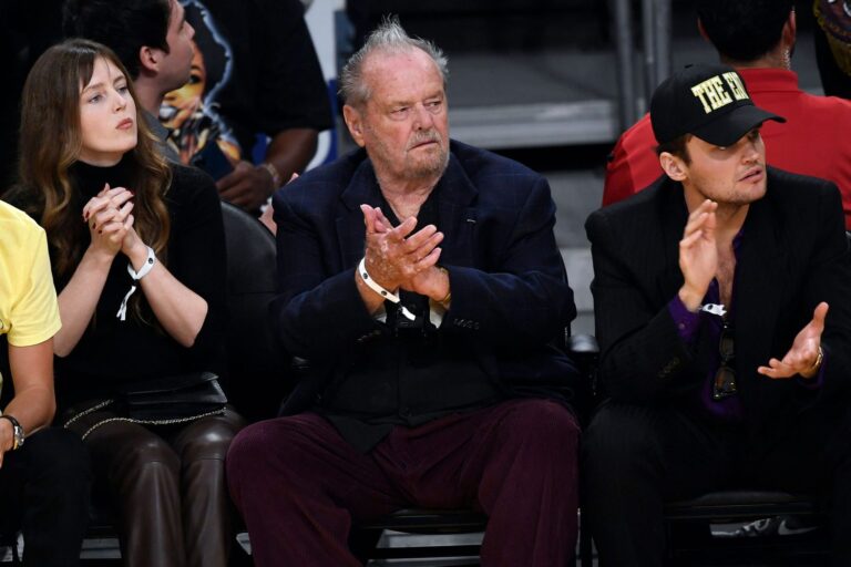 Jack Nicholson in Lakers Game