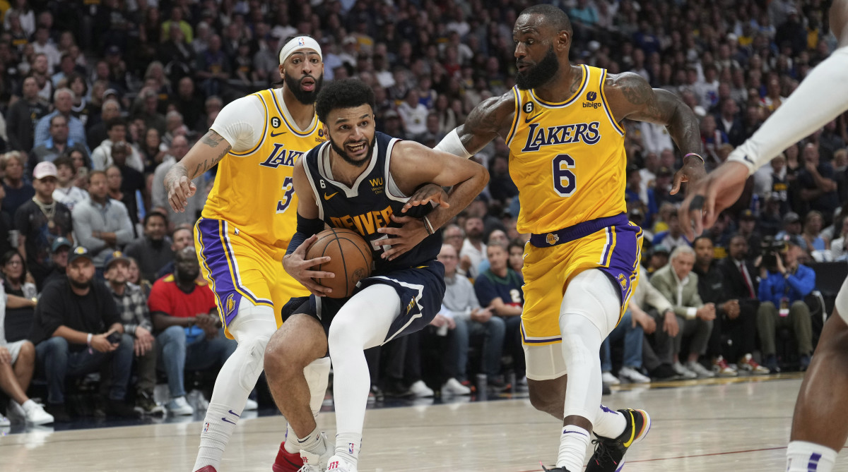 Jamal Murray During The Conference Finals Against The Lakers