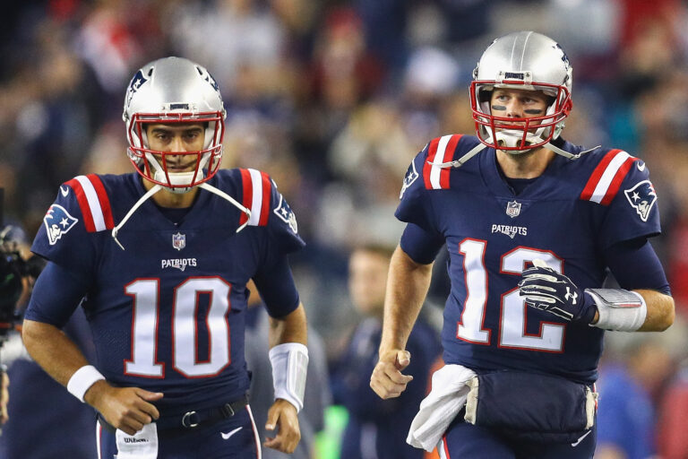 Jimmy G Tom Brady Raiders