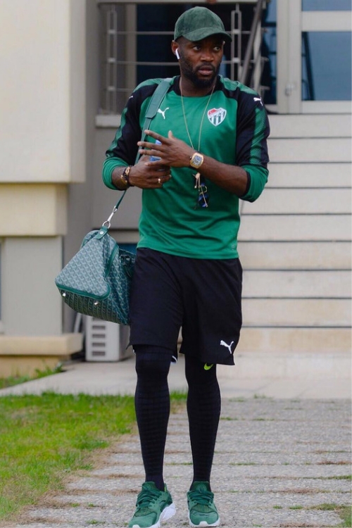 Jires Kembo Ekoko During A Training Session