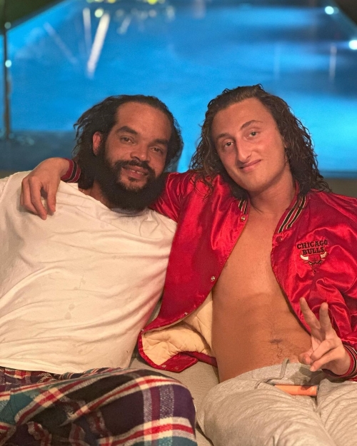 Joakim Noah With His Brother Joalukas Noah