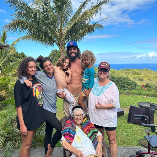 Joakim Noah With His Family And Children