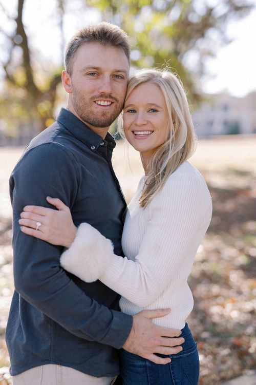 Kody Clemens With His Wife Jessica Butterfield