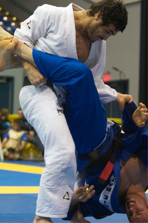 Kron Gracie During A Match