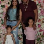 Luis Castillo With His Wife And Kids