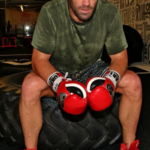 Luke Rockhold Getting Ready For The Game