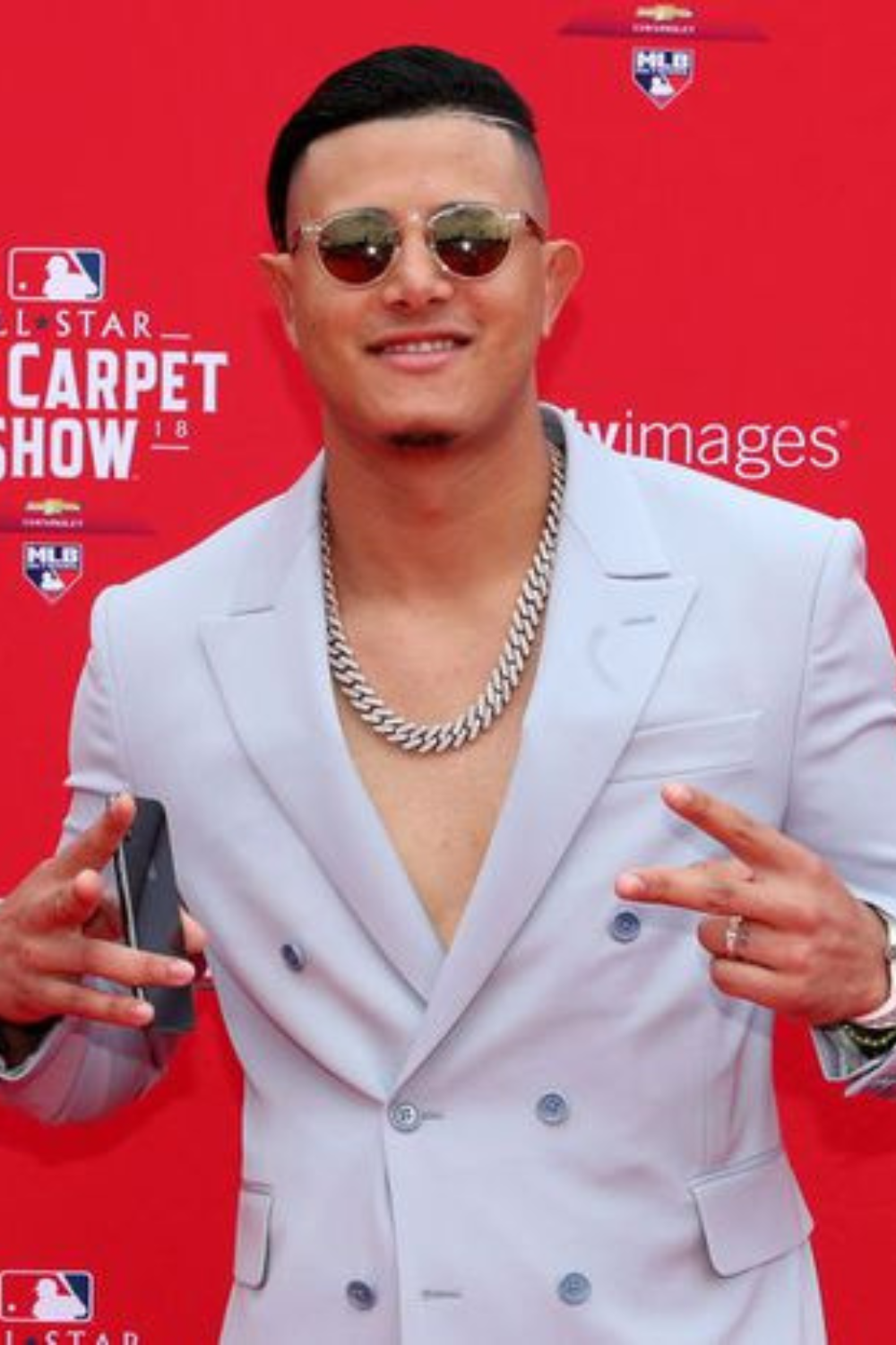 Manny during All-Star Red Carpet