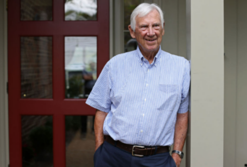 Kevin Corrigan's Father Gene Corrigan.