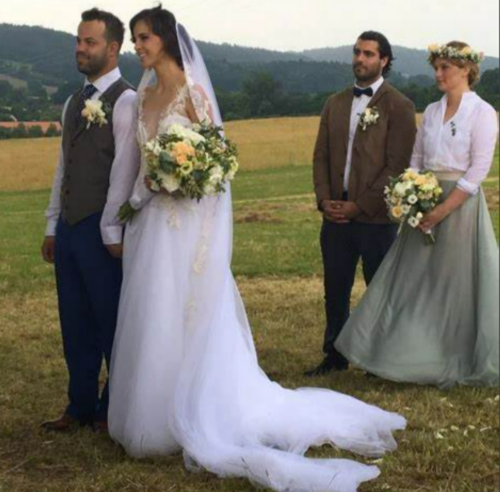 Radko Gudas And His Wife During Their Marriage