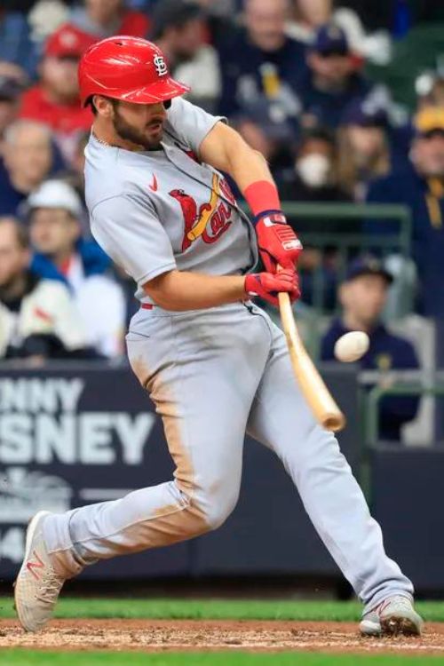 Paul Dejong Hitting The Ball