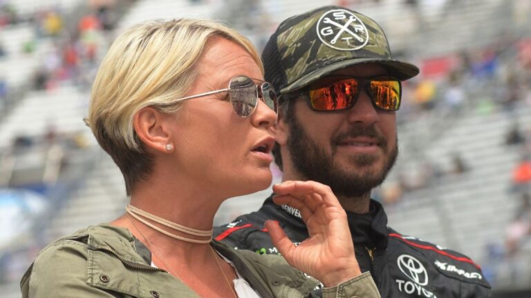 Sherry Pollex and Martin Truex Jr. (Source: ESPN)