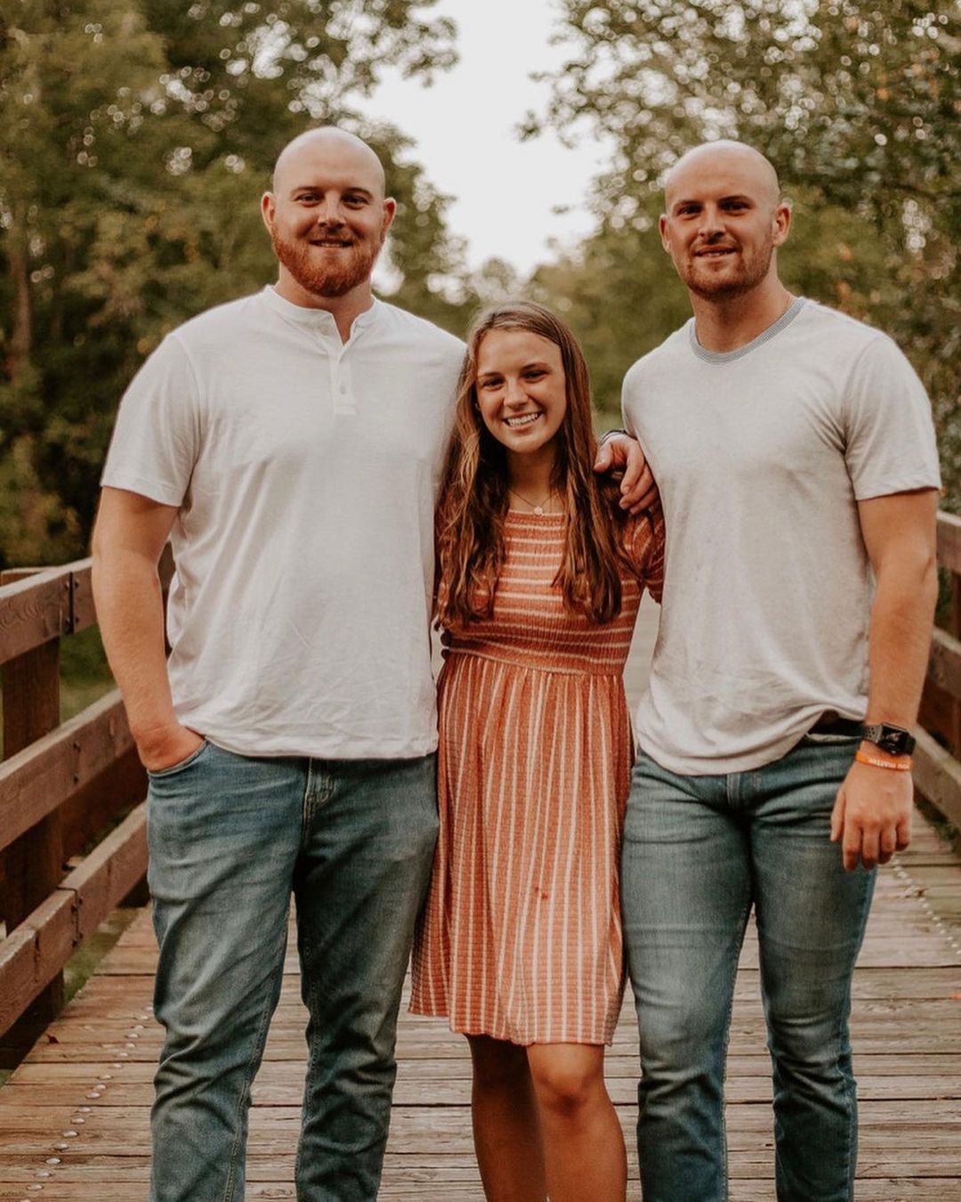 Tanner Morgan With Brother Tyler And Sister Grace