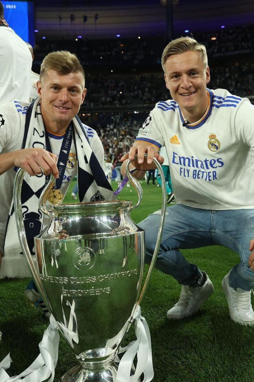 Toni Kroos With His Brother 